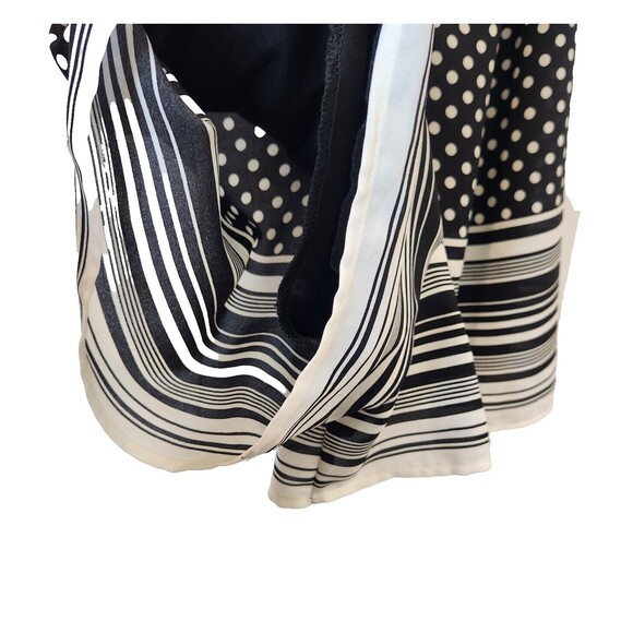 Blue‎ Rain Women's Dress Skort Blue White Polka Dot Size Large Adjustable Straps - Picture 9 of 10